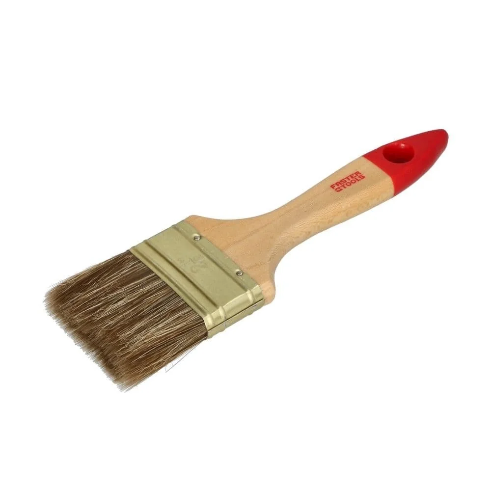 Acrylfarben Pinsel, Flachpinsel 65mm, Pinsel für Acrylmalerei