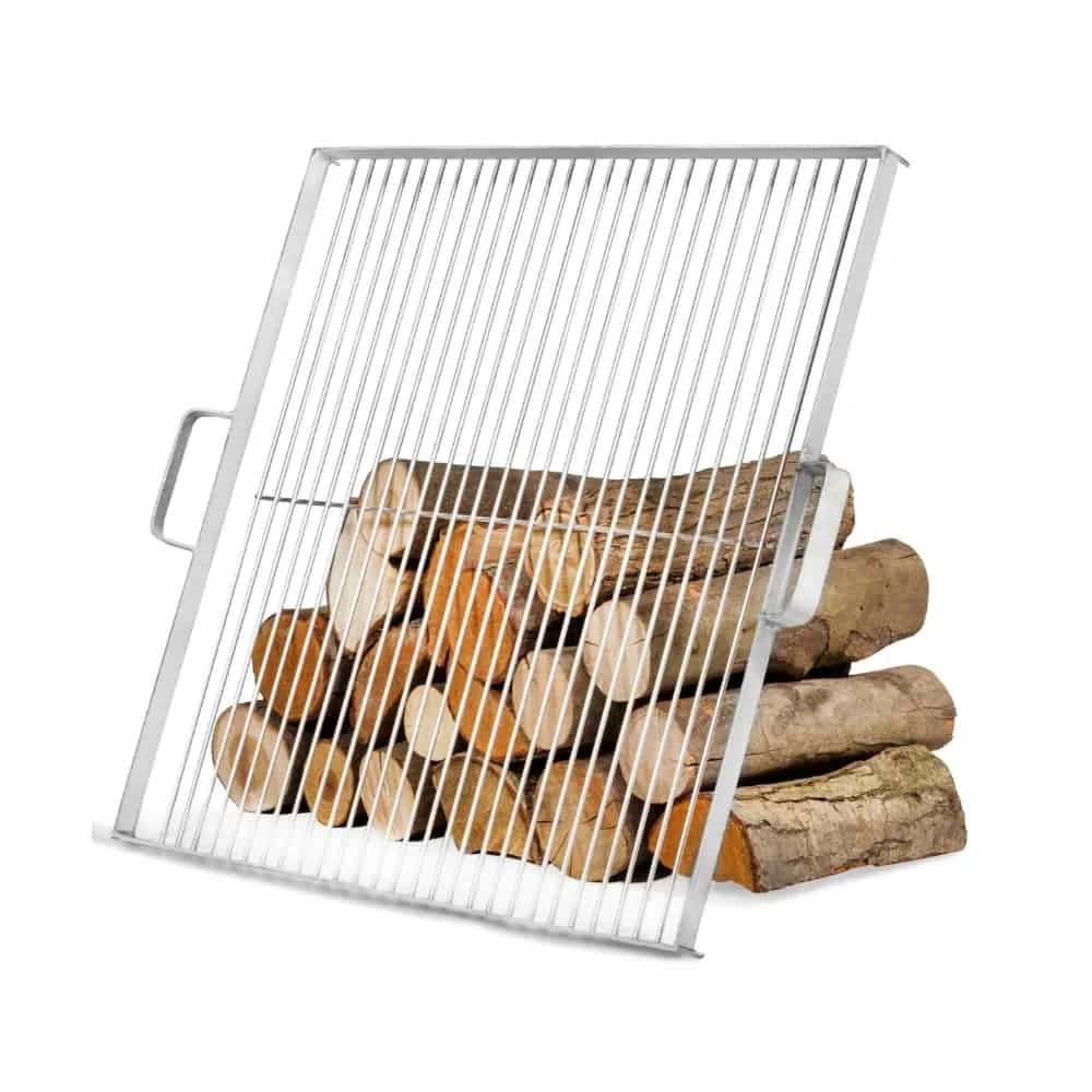 Grillrost Edelstahl, 58x58 cm, für Feuerschale 80 cm