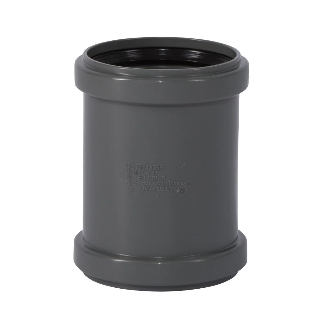 HTsafeMM Doppelmuffe DN75