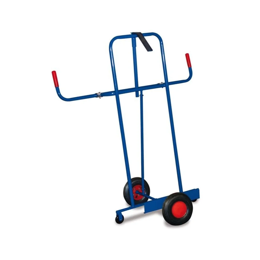 Plattenkarre, 250 kg, variable Plattensicherung, Vollgummibereifung