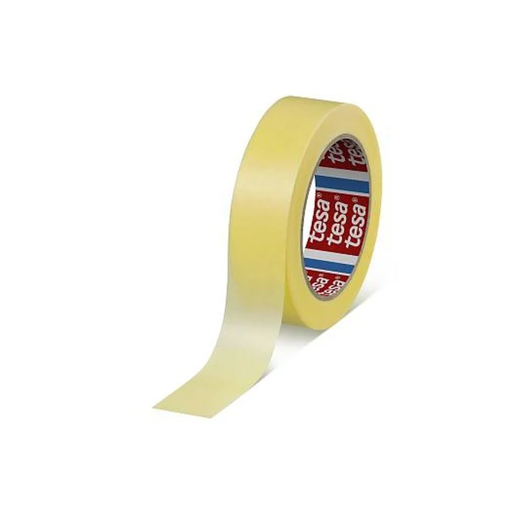 "Malerband, Präzisionskrepp, Abklebeband, 25 mm x 50 m, gelb image"