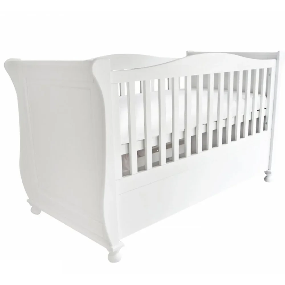 Caramella Babybett Romantik 140 x 70 weiss