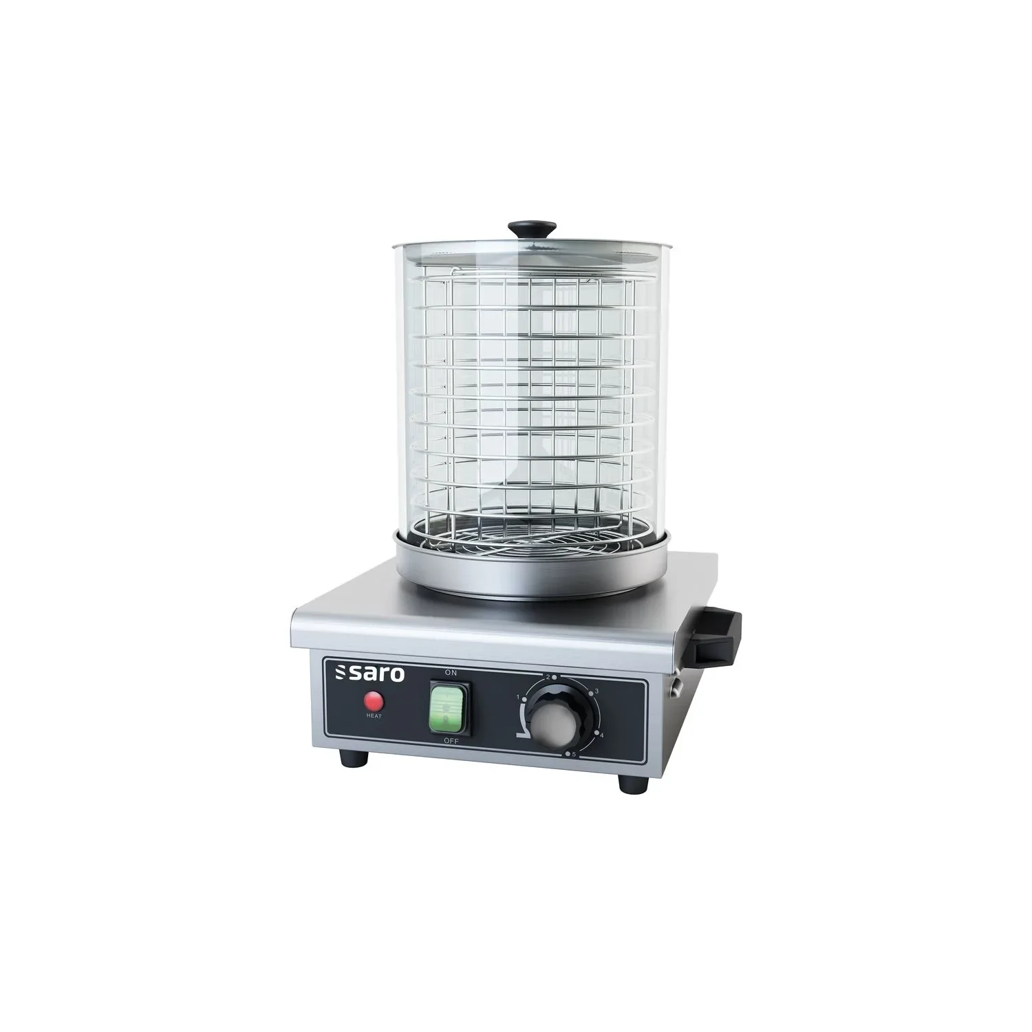 Hot Dog Maker, Bockwurstwärmer, Würstchenwärmer - Modell HW 1, Edelstahl