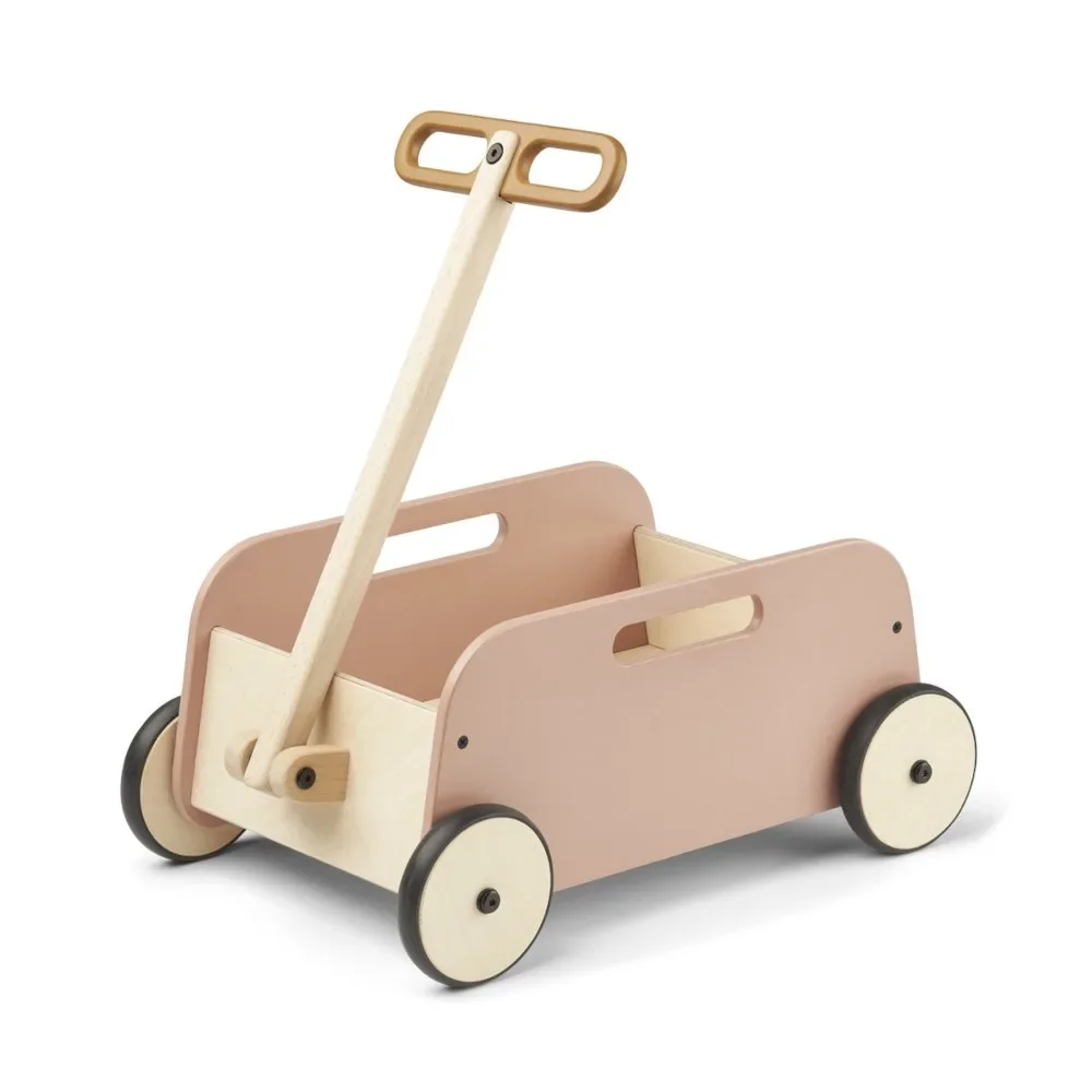 Liewood "Tyra" Handziehwagen rosa/caramel
