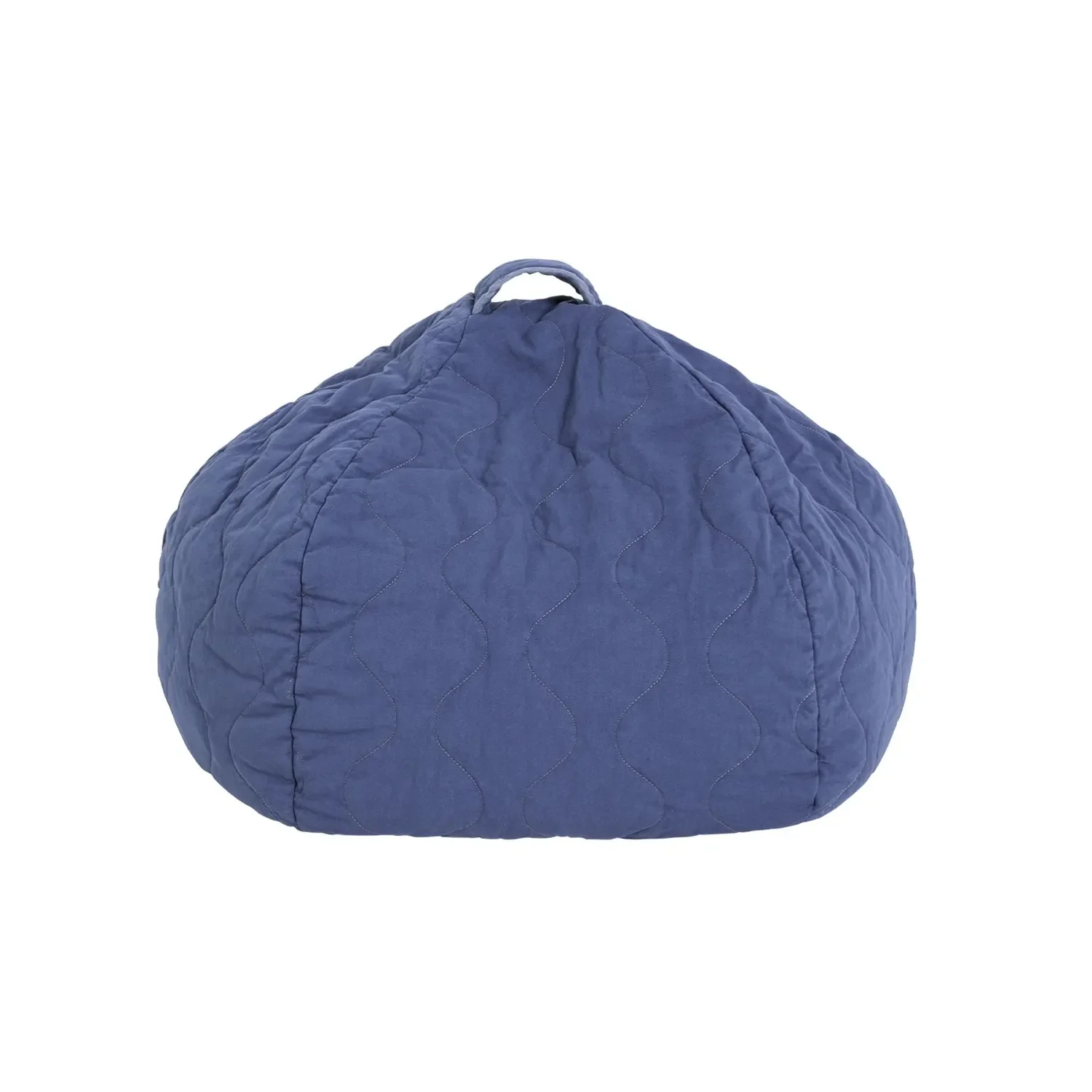 Nobodinoz LANDSCAPE Sitzsack - Runder, 65 x 40 cm, Farbe: Kobalt