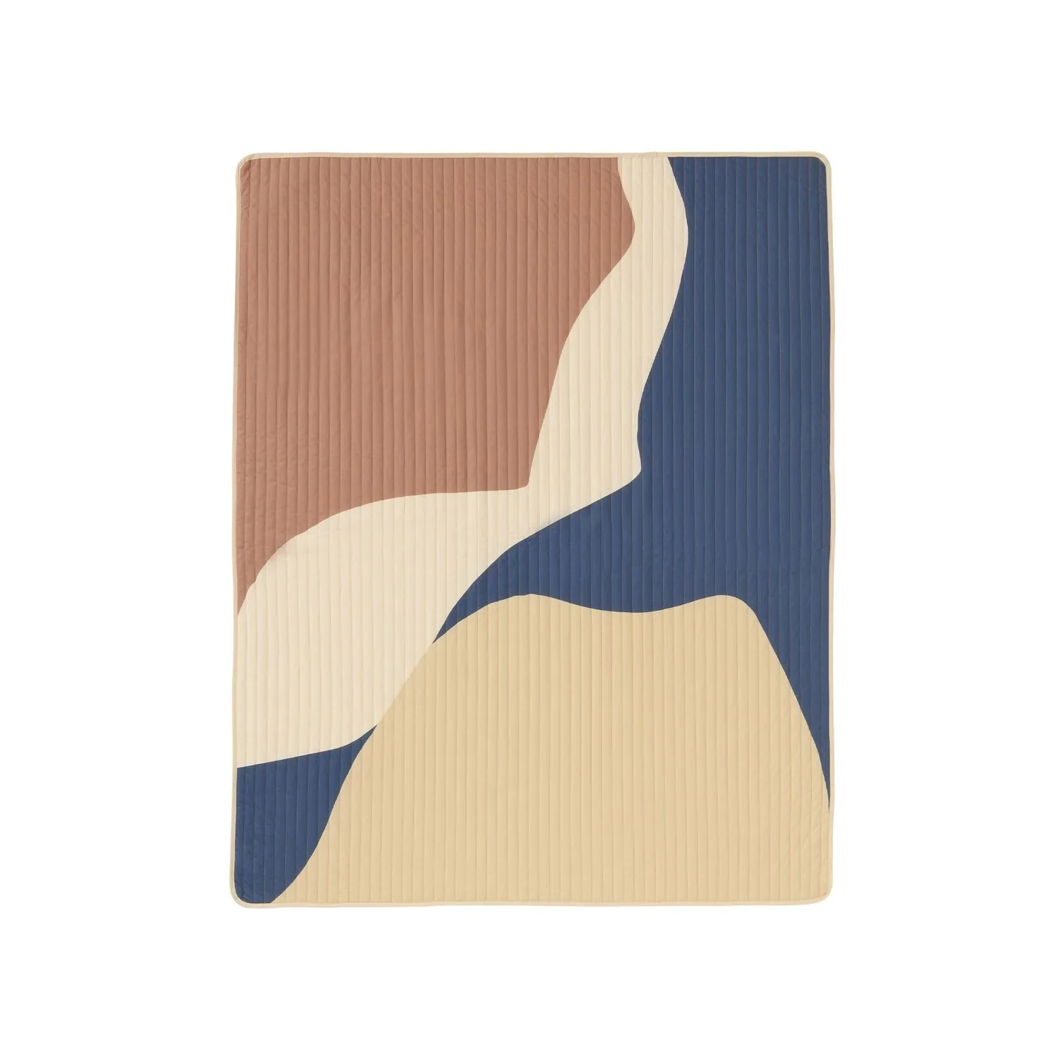 Nobodinoz LANDSCAPE Bettdecke 142 x 235 cm Blauer Canyon
