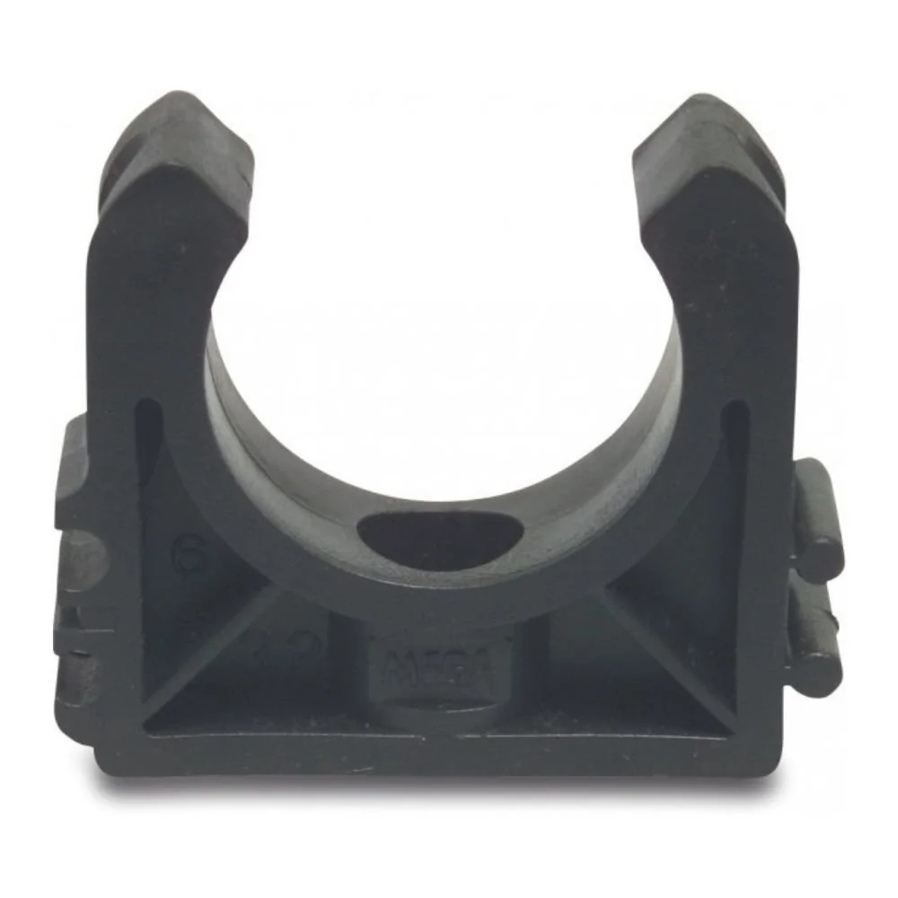 "PVC Rohrklemme 25mm, Kunststoff Rohrbefestigung image"