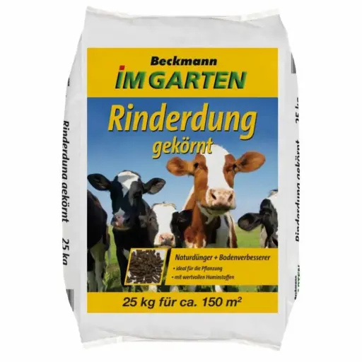 Rinderdung gekörnt 25 Kg BIO