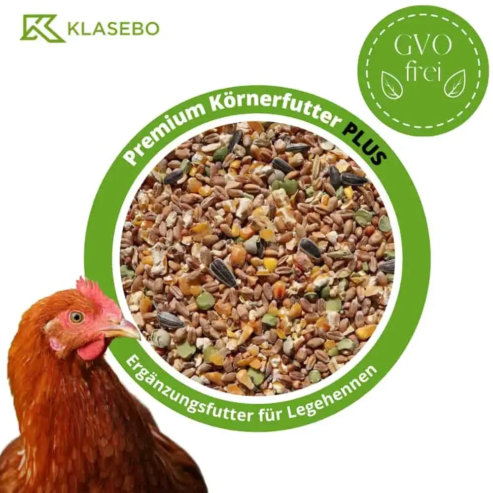 Premium Geflügelfutter für Hühner, Gänse, Enten