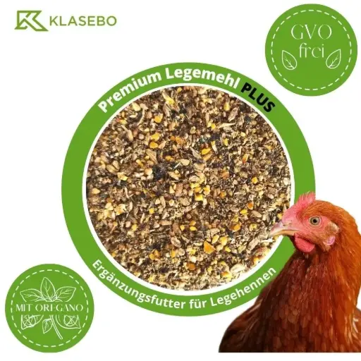 Hühnerfutter 25 kg Premium Legemehl PLUS mit Oregano