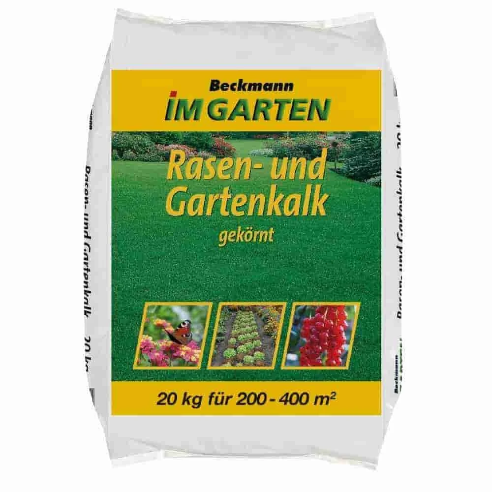 20kg gekörnter Rasen- und Gartenkalk 200-400m²