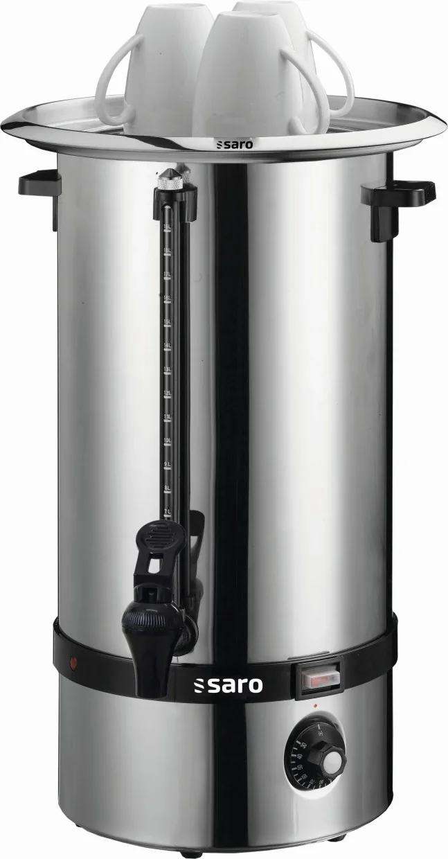 Glühweinkocher, Heißwasserspender, Glühweinwärmer, Glühweinautomat - HOT DRINK, 19 Liter für perfekten Genuss heißer Getränke