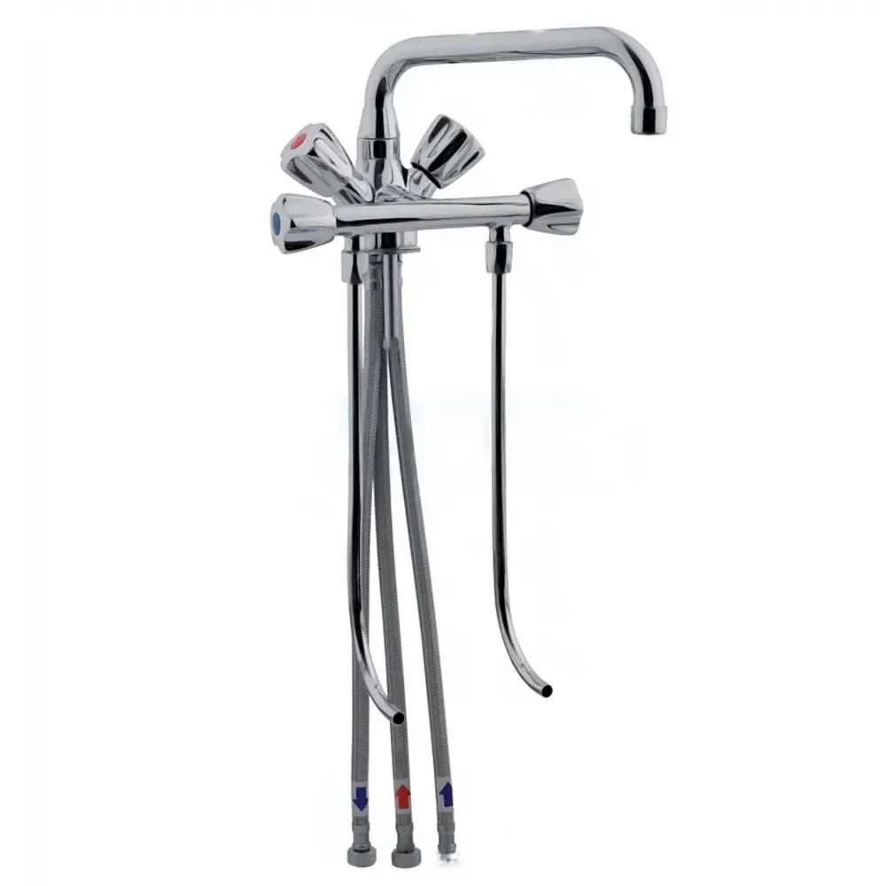 Wasserhahn, Küchenarmatur, Wasserarmatur - Mischbatterie Model „BRUSE“, für 2 Be