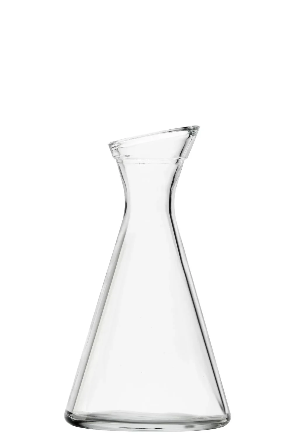 Wasserkaraffe, Glaskaraffe, Weinkaraffe - Pisa, 0,25L, Elegant & Vielseitig | Wasser, Wein, Limonade & mehr