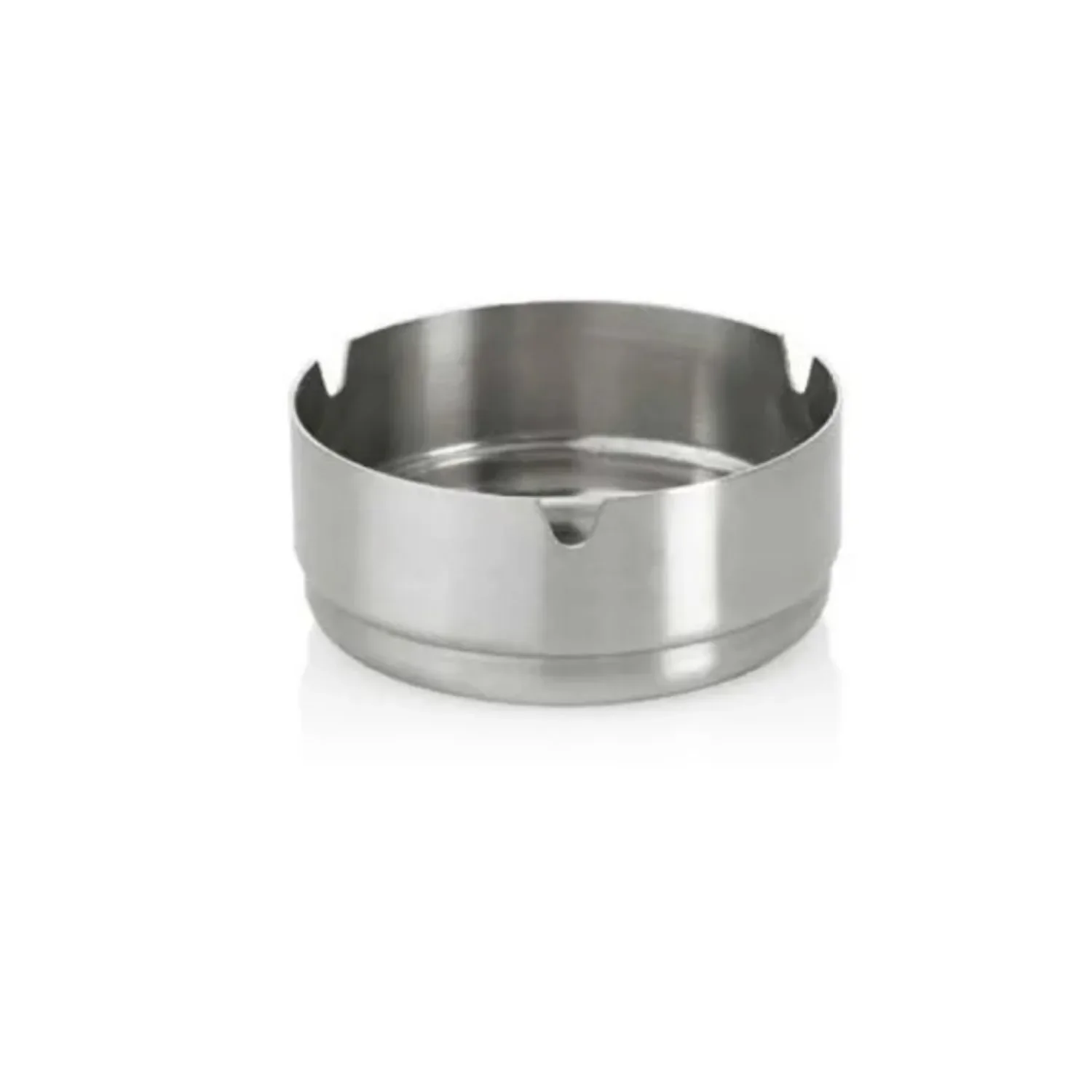 "Aschenbecher, Windaschenbeche - Chromnickelstahl, Durchmesser: 8 cm image"