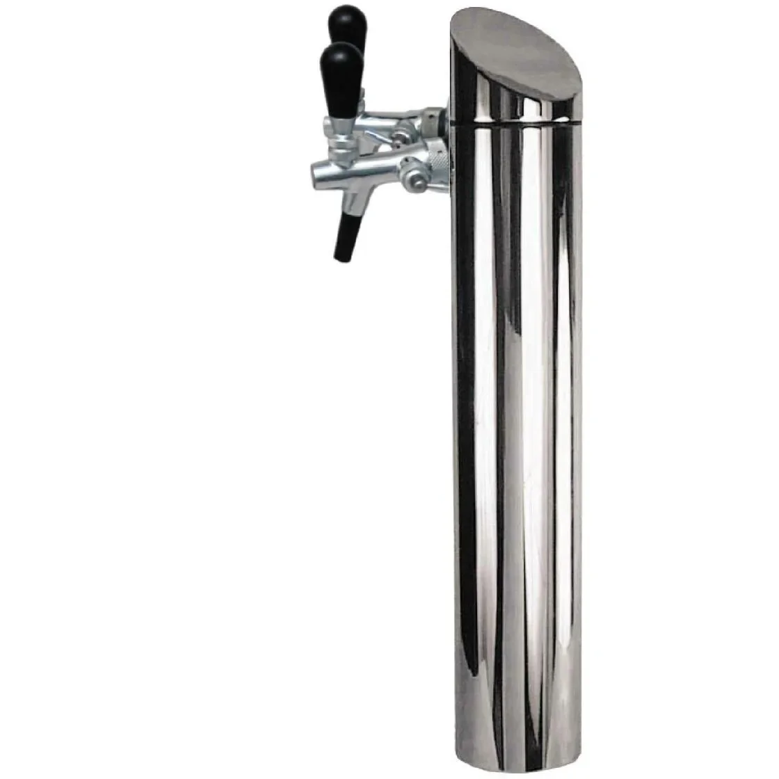 "Schanksäule, Bierzapfsäule - Modell Tower, matt gebürstet, 2-leitig image"