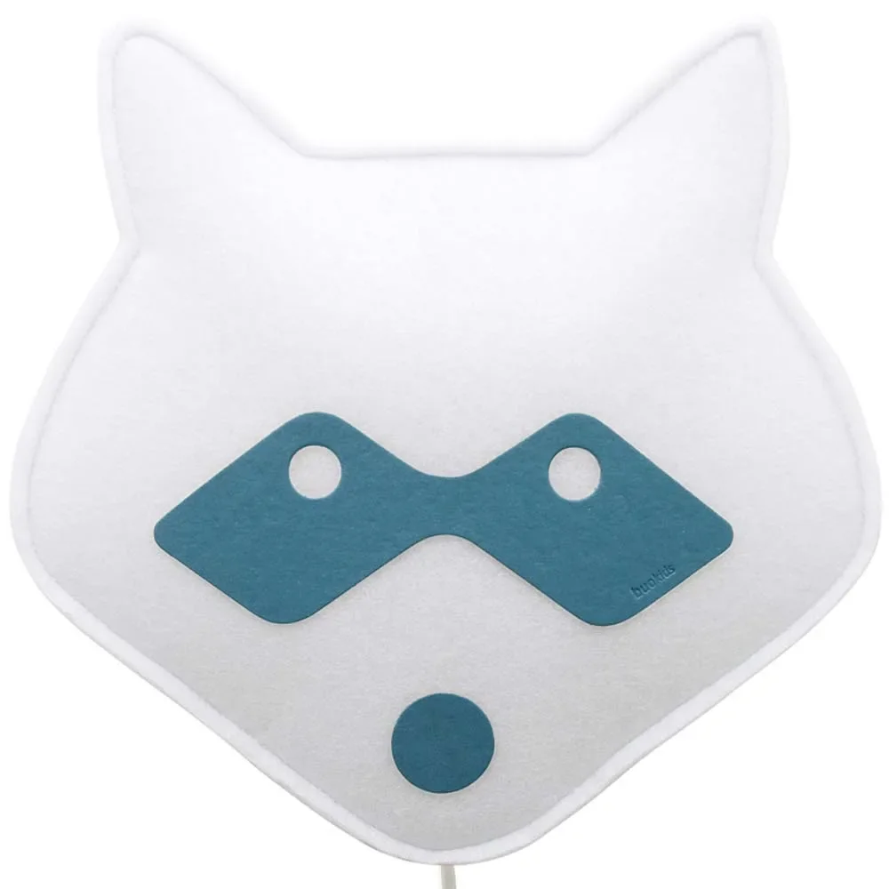 Buokids Soft Wandlampe Waschbär blau