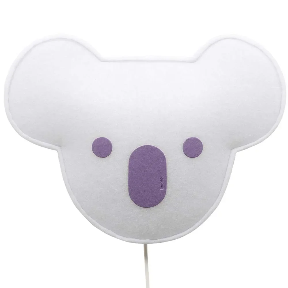 Buokids Soft Wandlampe Koala Bär violet