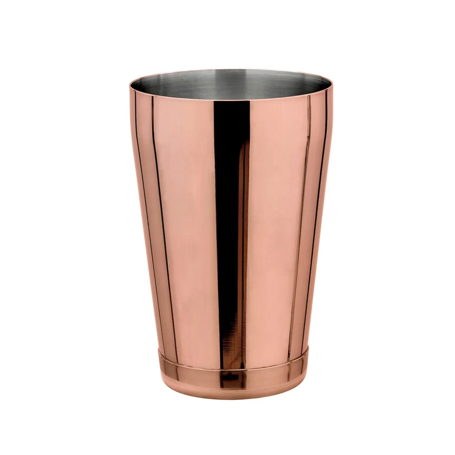 "Cocktail Shaker TIN TIN Speed - (18oz): Edelstahl 304 in Kupfer-Optik - Für professionelle Cocktails & stilvolles Barkeeping image"