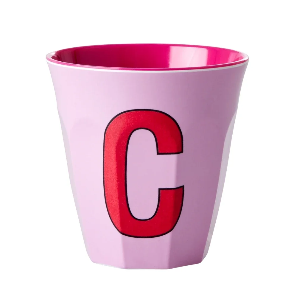 RICE Becher - C, 250 ml, Melamine, Farbe: rosa