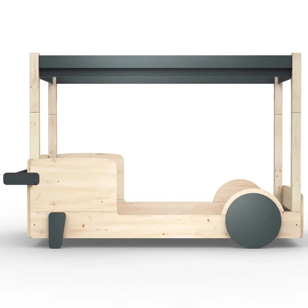 Mathy by Bols Himmelbett "Discovery", Farbe Elemente: basalt grey