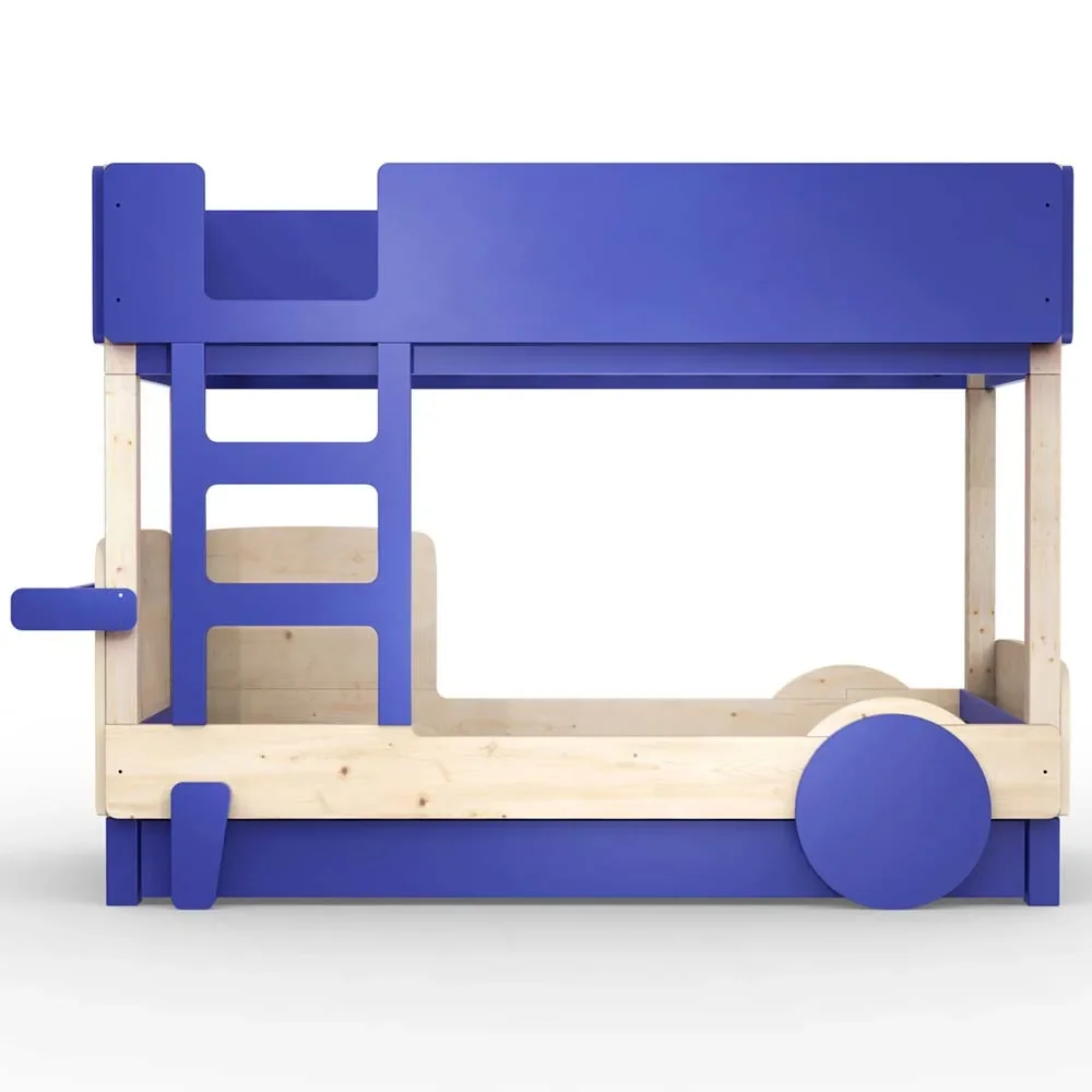 Mathy by Bols Etagenbett "Discovery" mit Bettschublade, Farbe Elemente: marseille blue