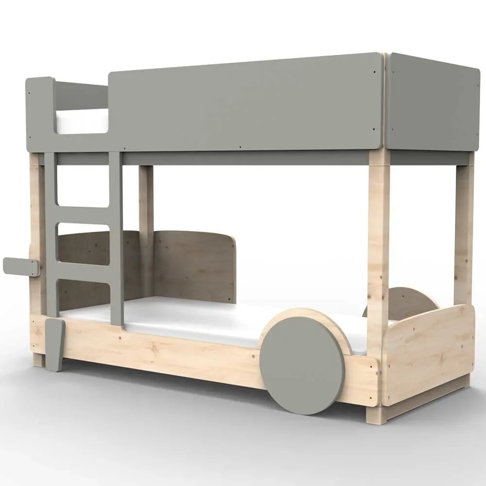 Mathy by Bols Etagenbett "Discovery", Farbe Elemente: cement grey
