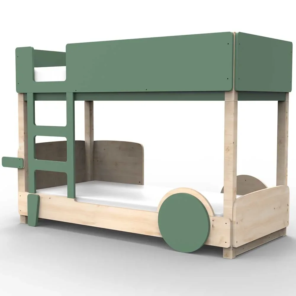 Mathy by Bols Etagenbett "Discovery", Farbe Elemente: jungle green