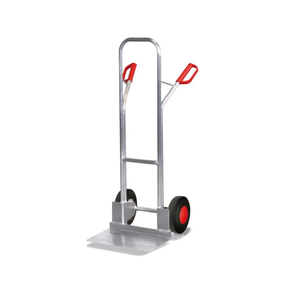 Alu-Sackkarre 200 kg mit Vollgummi und extra großer Schaufel