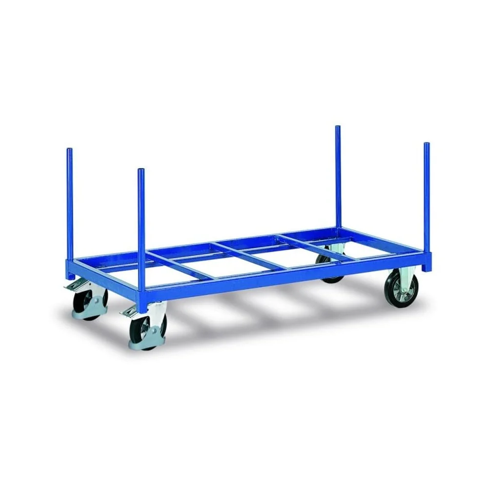 Rungenwagen 1200 kg, Transportwagen, Typ S, Stahl, blau