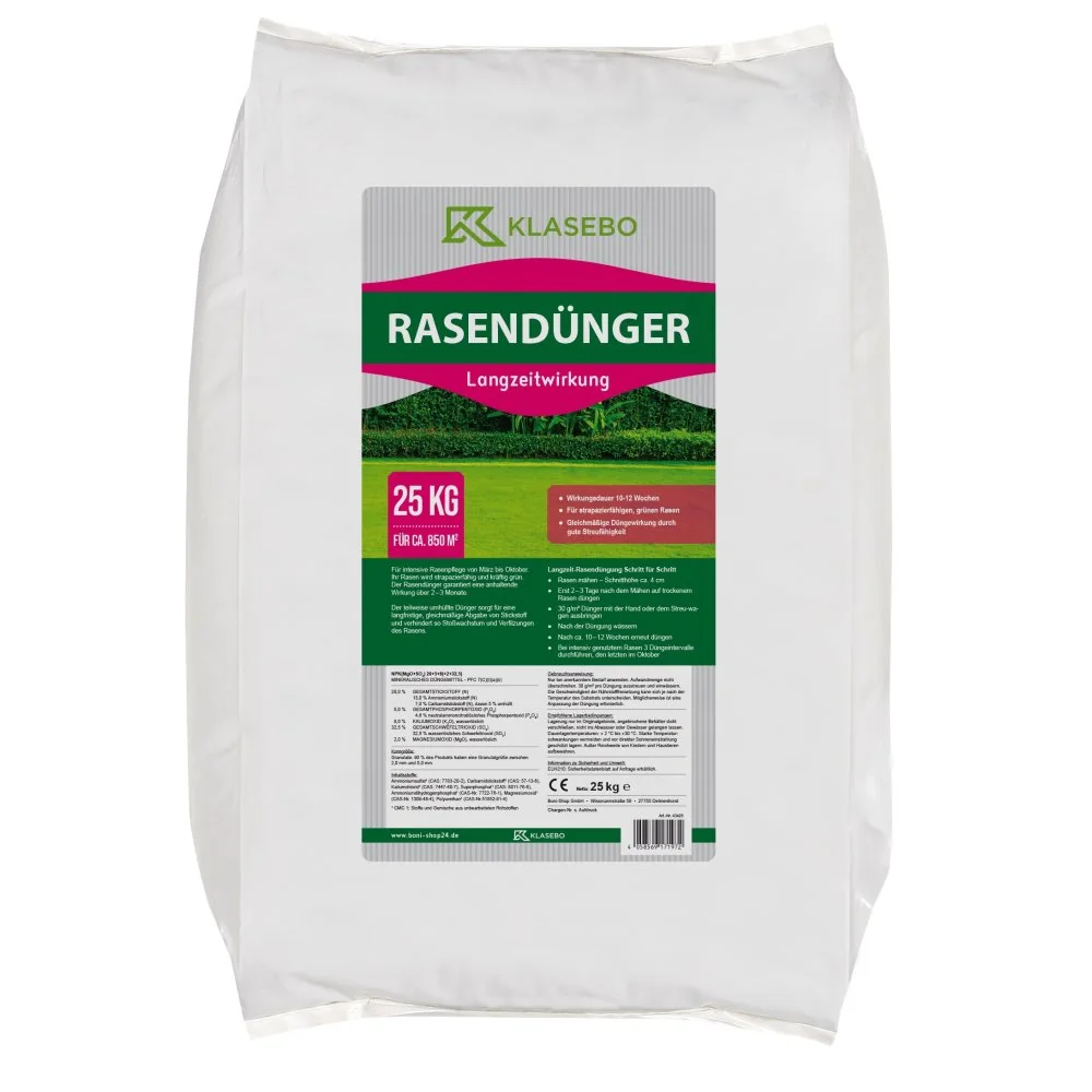 Rasendünger Langzeit 25kg