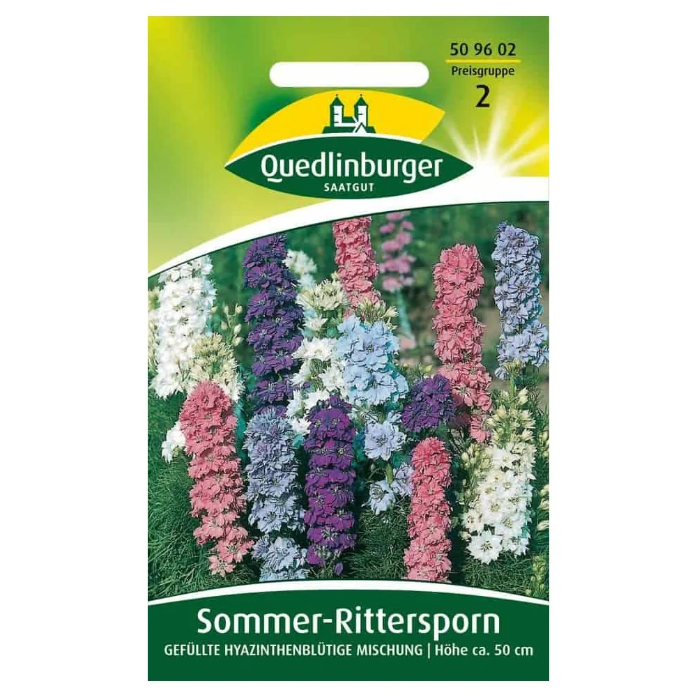 "Sommer-Rittersporn, Gefüllte hyazinthenblühende Mischung image"
