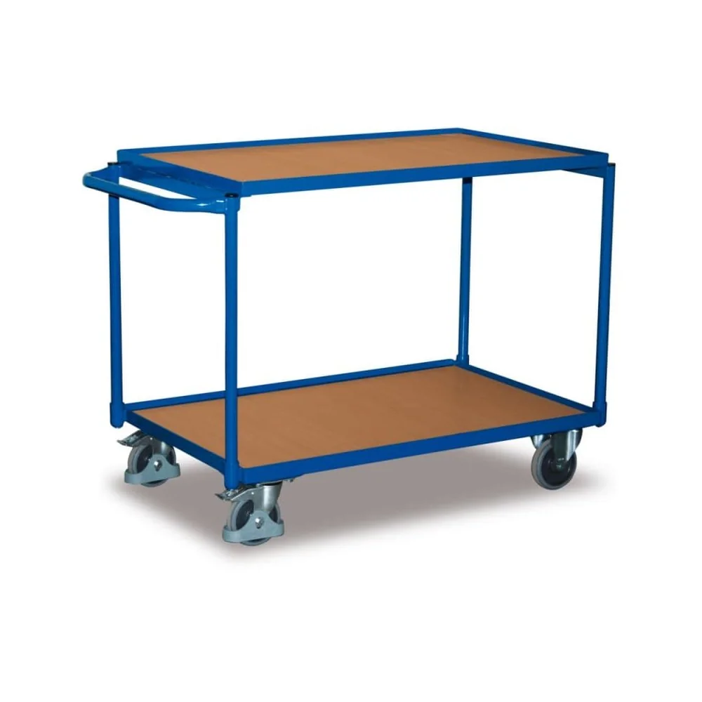"Tischwagen mit 2 Ladeflächen, Werkstattwagen 250 kg, Typ L, EasySTOP image"