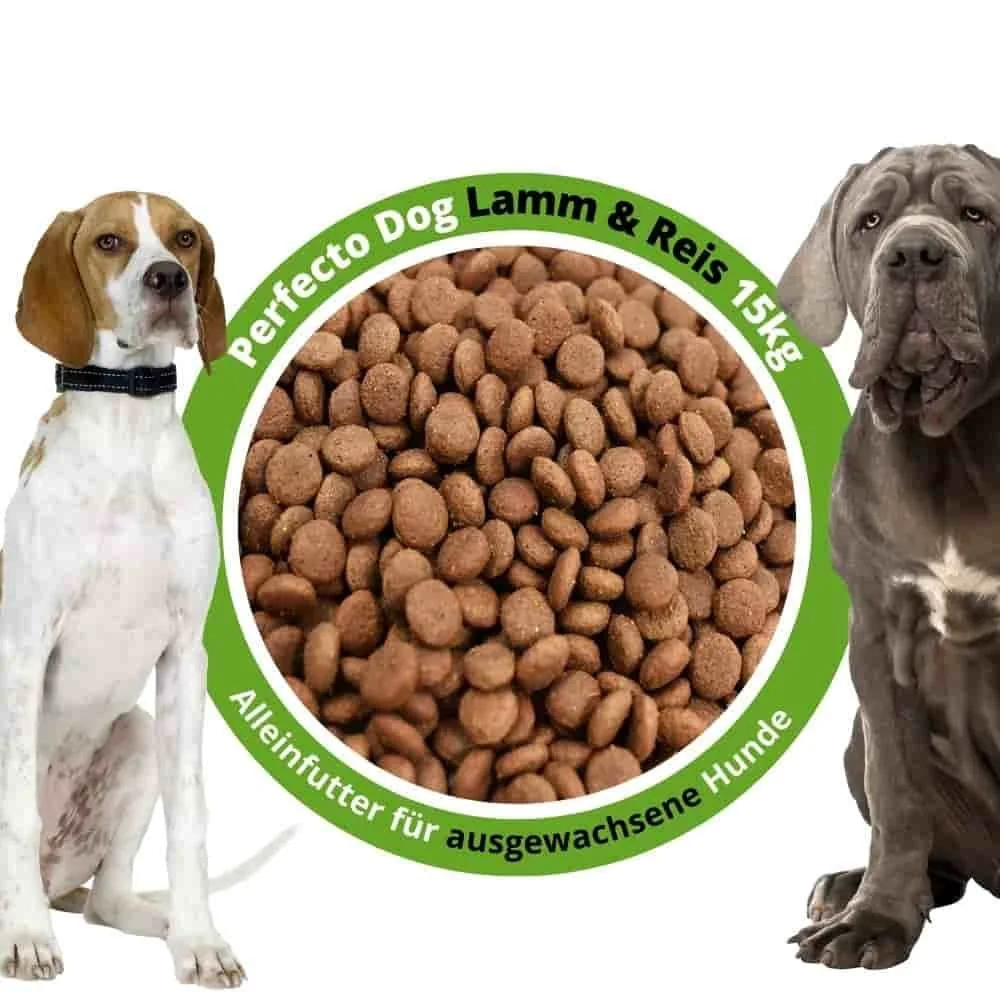 Dry Dog Food, Lamb and Rice Dog Food 15kg