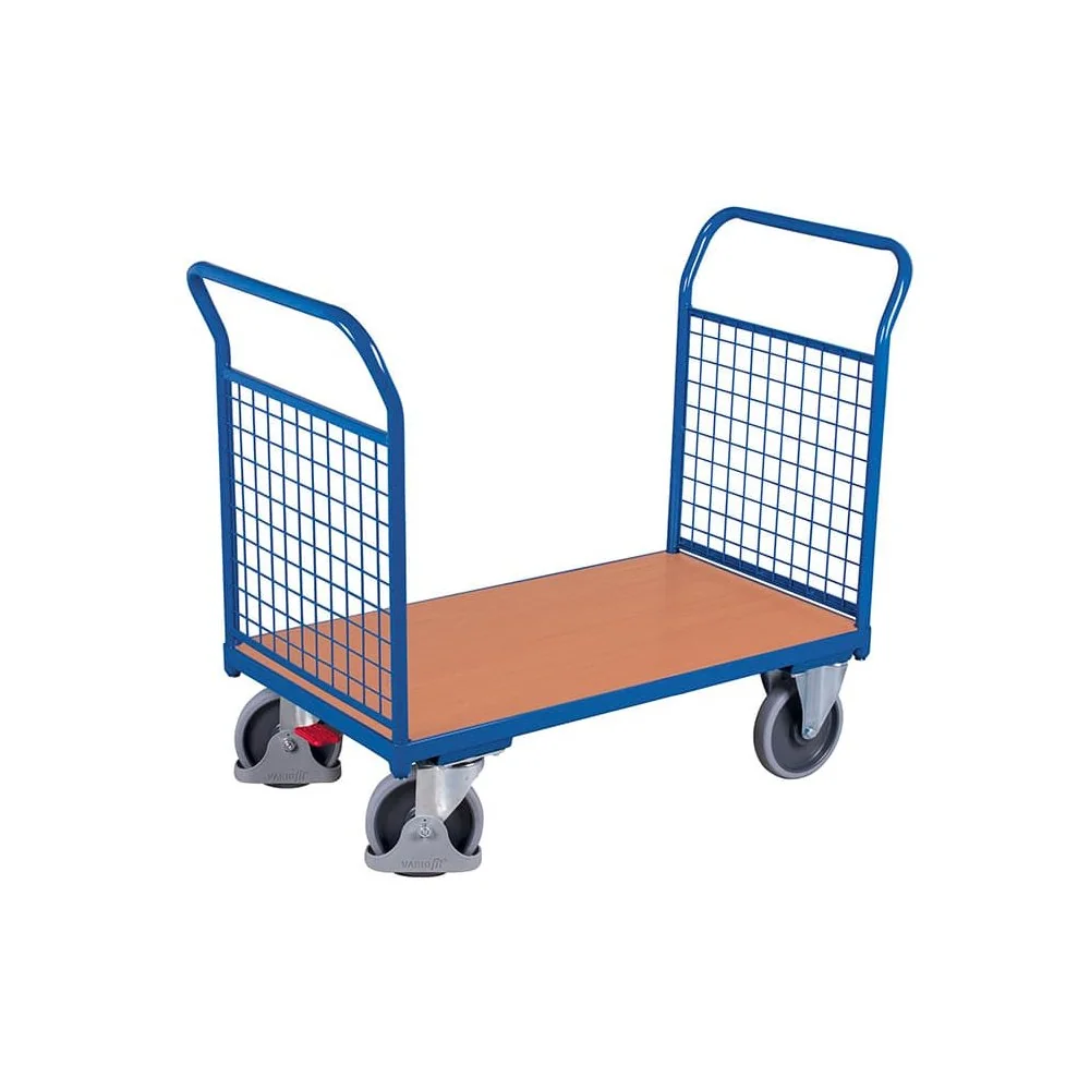 Transportwagen 500 kg, Drahtgitterwagen, Stirnwandwagen, EasySTOP