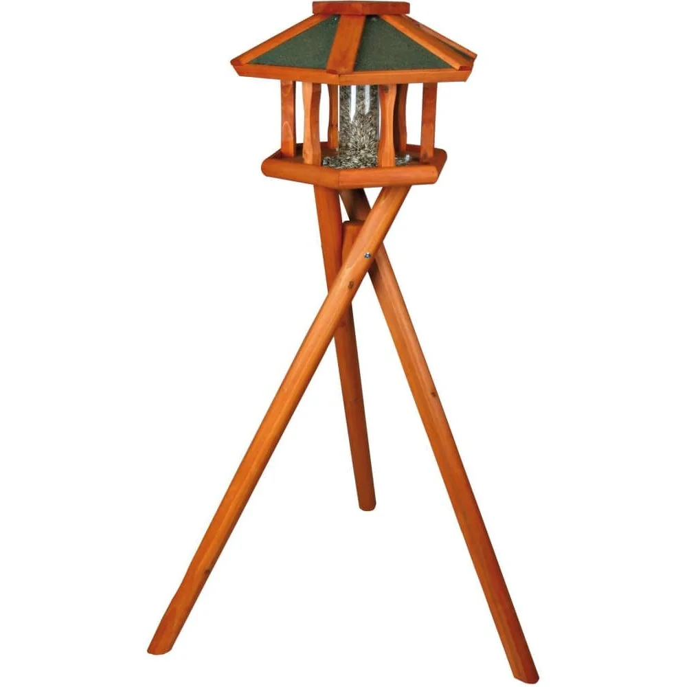 Vogelhaus mit Ständer und Silo