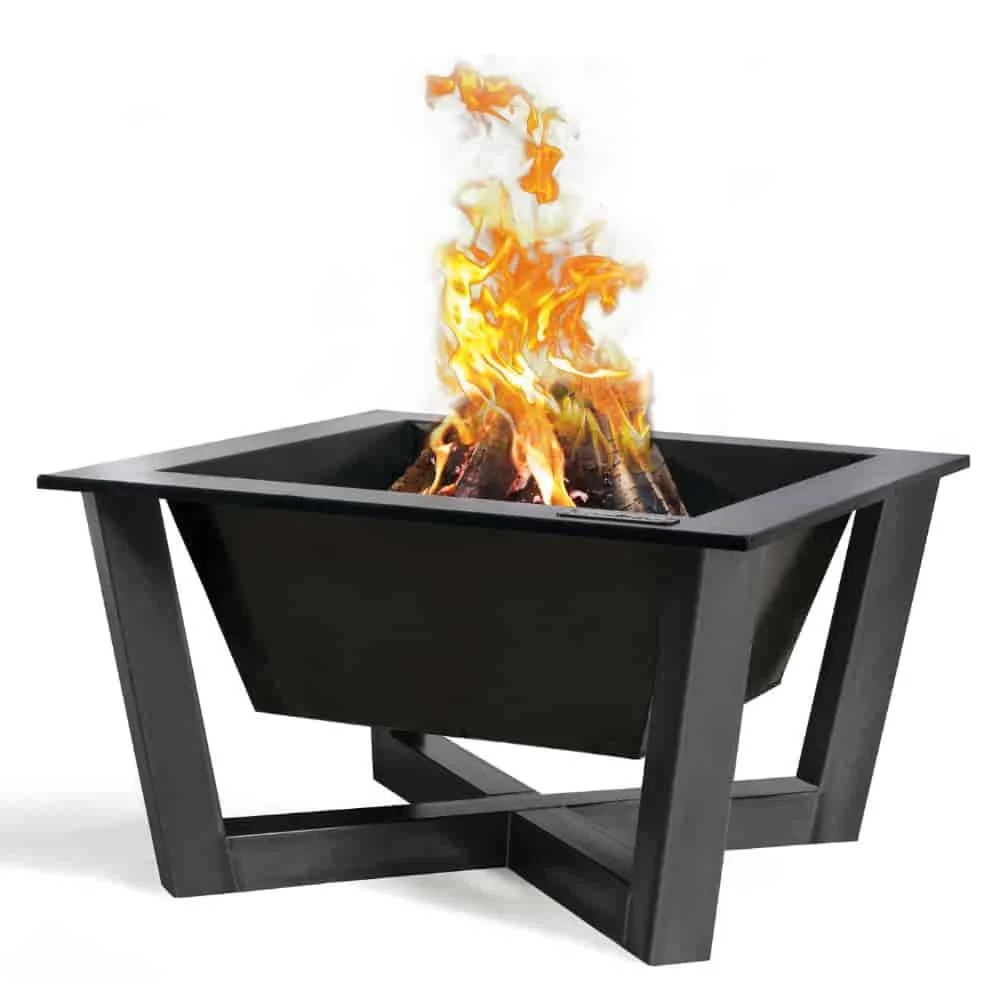 "Feuerschale, Garten Feuerschale 70x70 cm, Naturstahl, Brasil Design image"