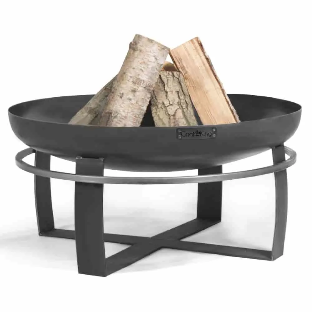 Feuerschale 70 cm, Feuerstelle Garten, Stahl Feuerschale, 15kg