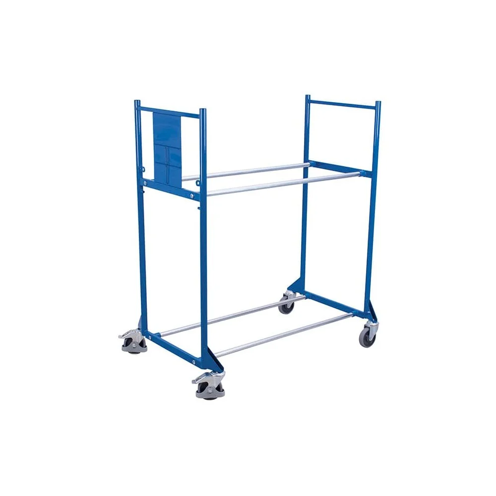 Reifenwagen 300 kg mit 2 Etagen, Gummibereifung
