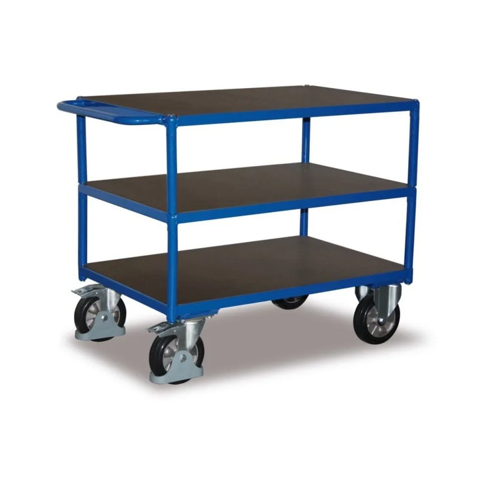 "Schwerlast Tischwagen 1000kg, 3 Ladeflächen, Werkstatt Tischwagen image"