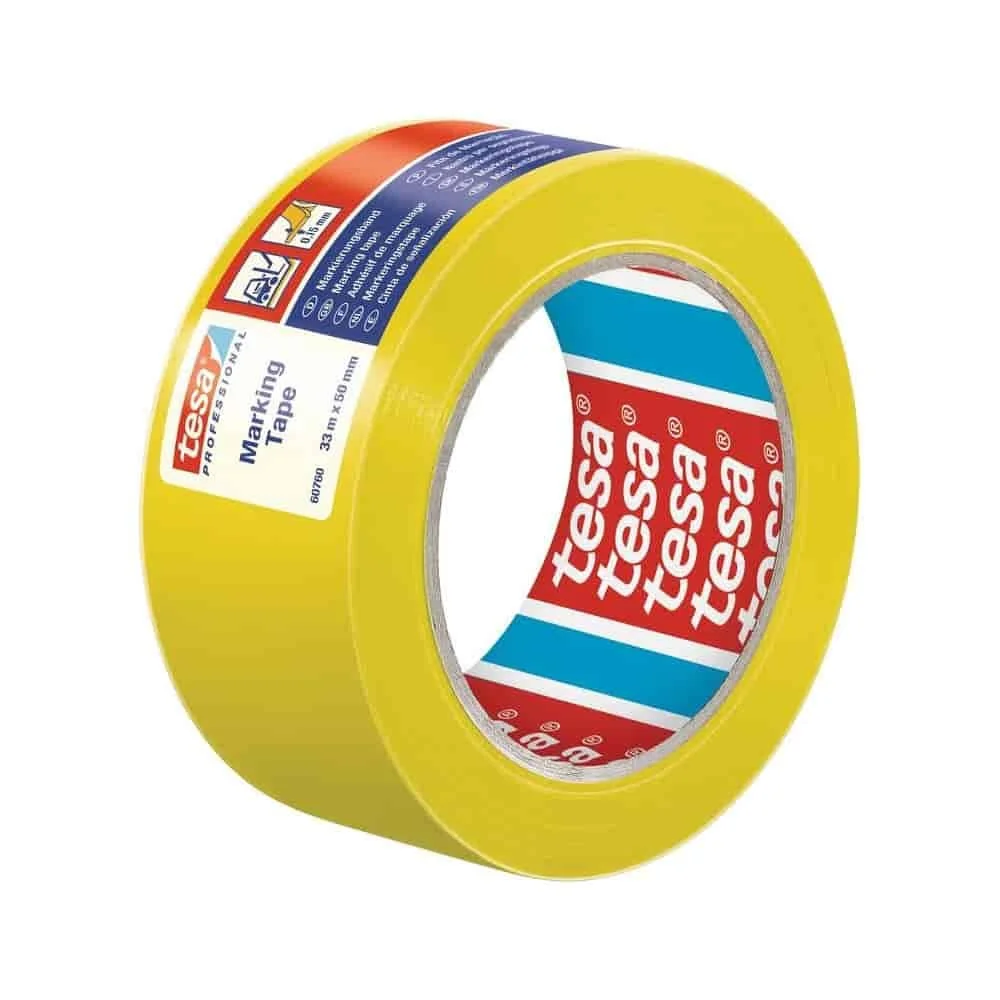 Bodenmarkierungsband PVC gelb