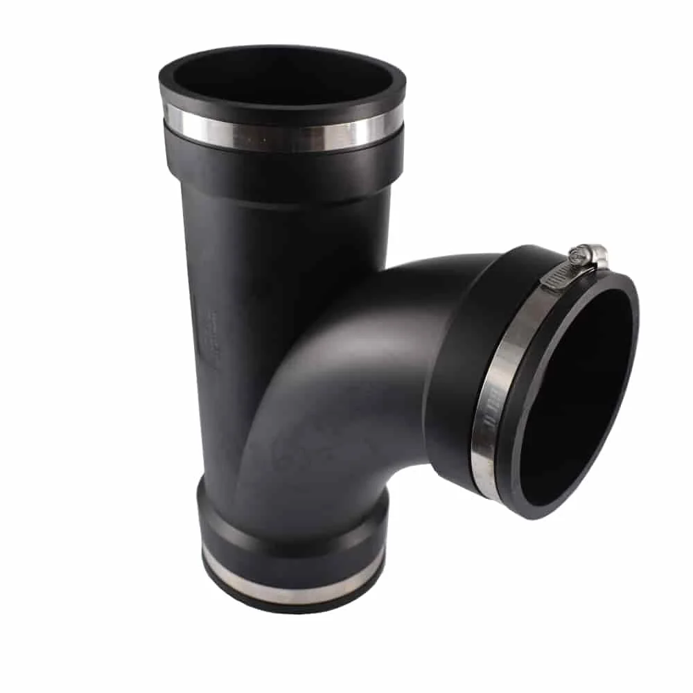 Flexible T-Stücke für 110 mm Rohrverbindungen