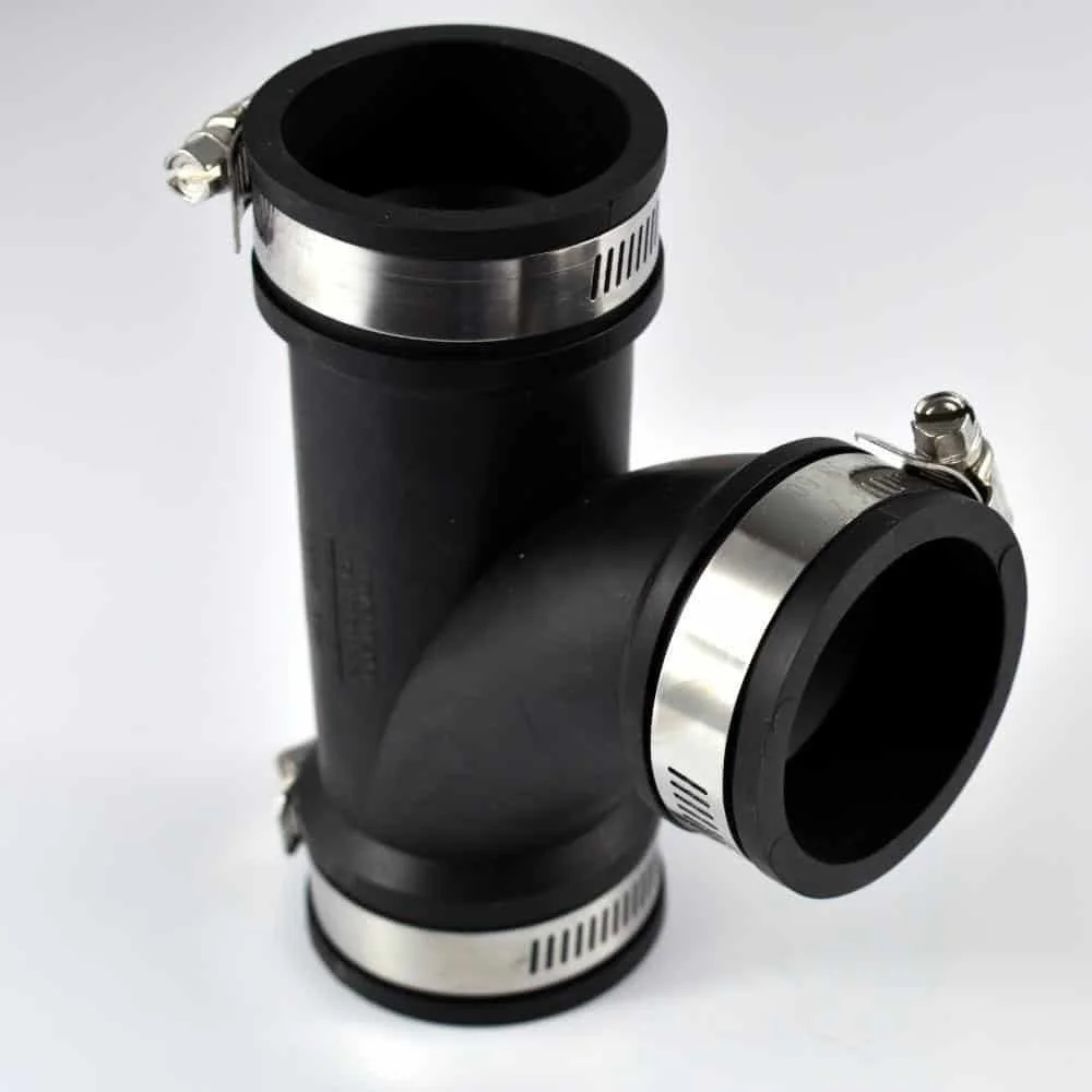 PVC T-Stück für 63 mm Rohrverbindungen