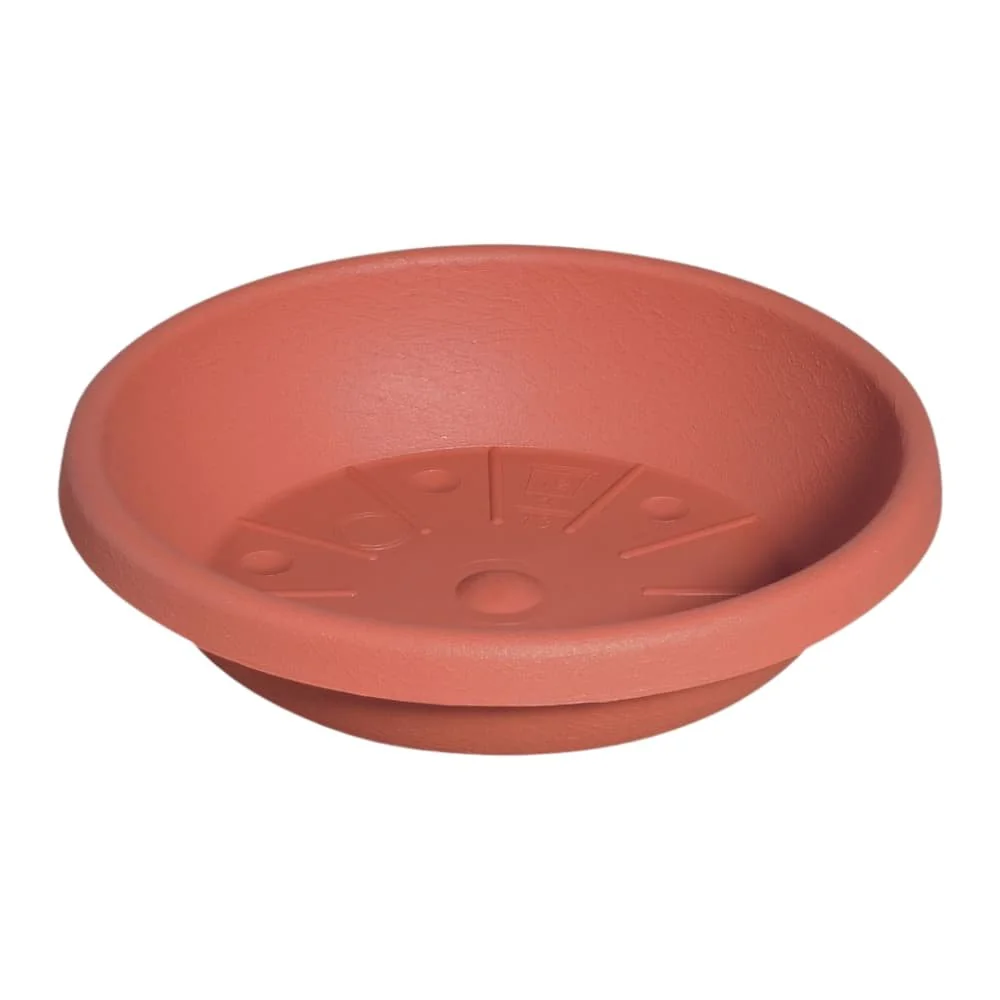"Blumentopfuntersetzer, Untersetzer Blumentopf, 21cm terracotta, Kunststoff image"