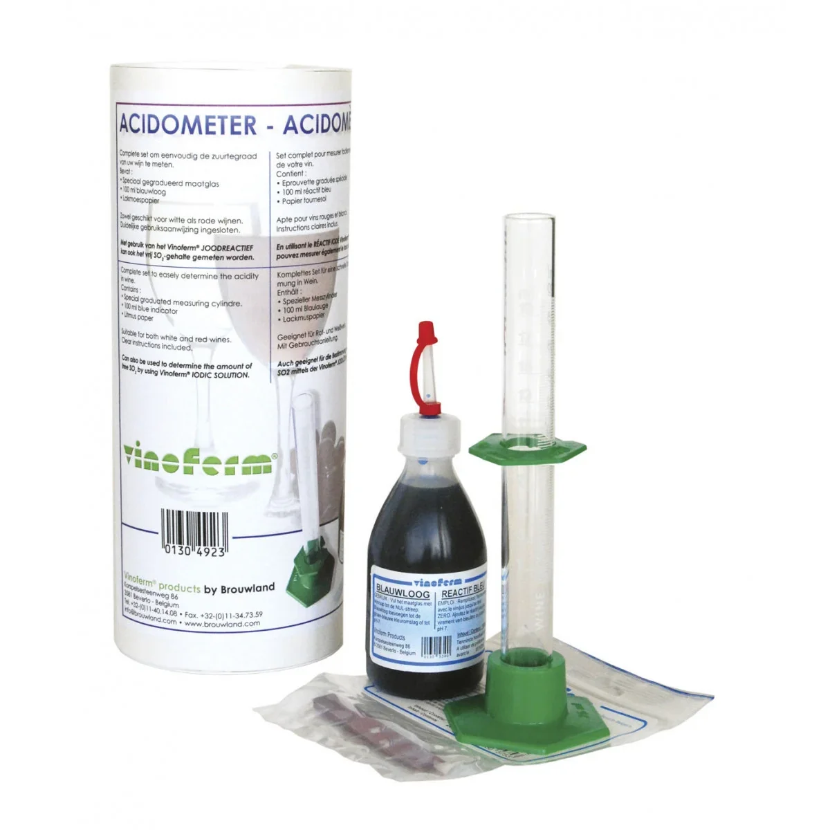 Acidometer - VINOFERM Komplettes Set