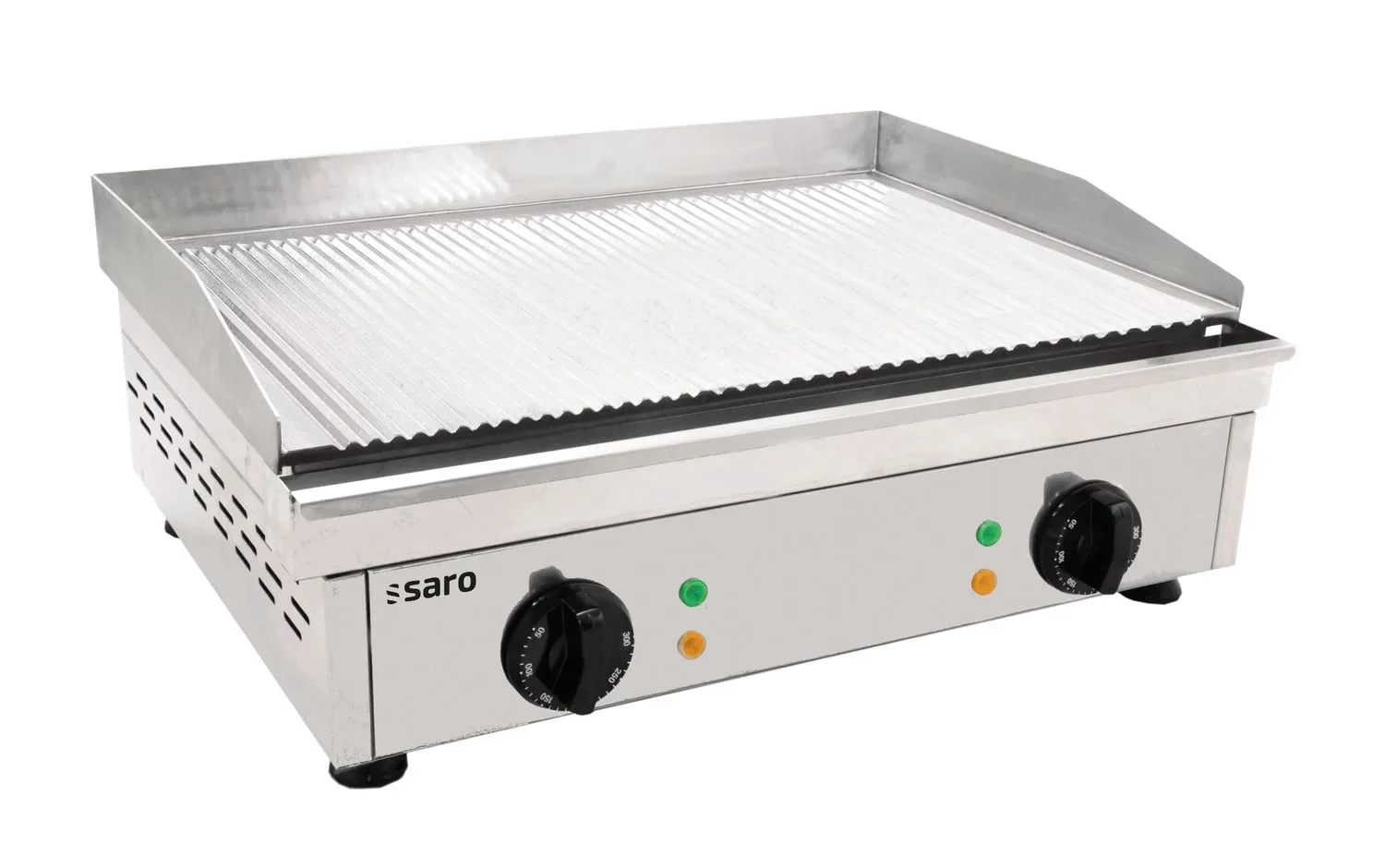 "Saro Griddleplatte Elektro - Fry Top GM 610R gerillt image"