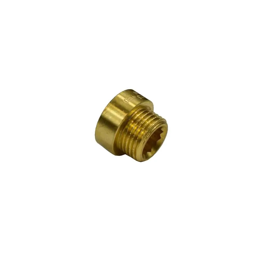 Messingfitting, Hahnverlängerung, Gewindefitting Messing, 1/2 Zoll Fitting