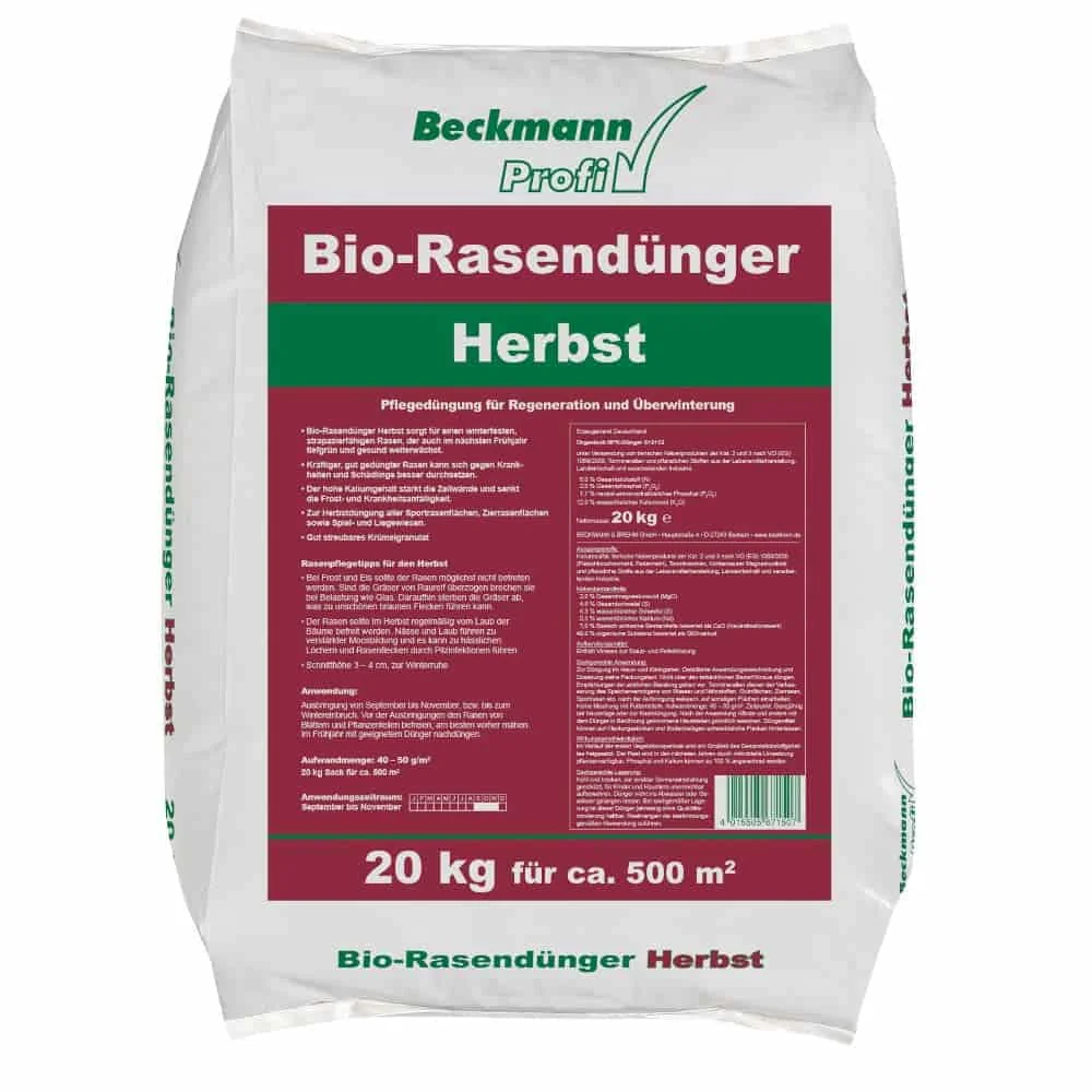 Bio-Rasendünger Herbst 20 kg
