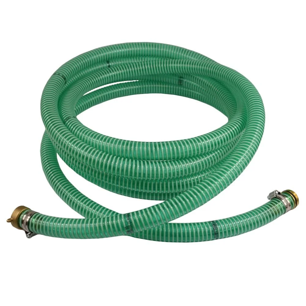 "1"/25mm Saug- + Druckschlauch mit 1" AG Schlauchtülle + 1" IG 2/3 Verschraubung 15m image"