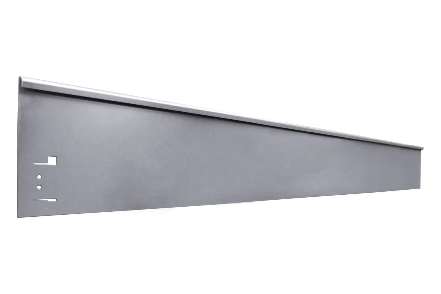 Rasenkanten Metall Höhe 13.5-18.5 cm Länge 120 cm  | Beeteinfassung | Beetumrandung | Beetbegrenzungen, Farbe: Verzinkt; Größe: 5 Stück 18.5cm